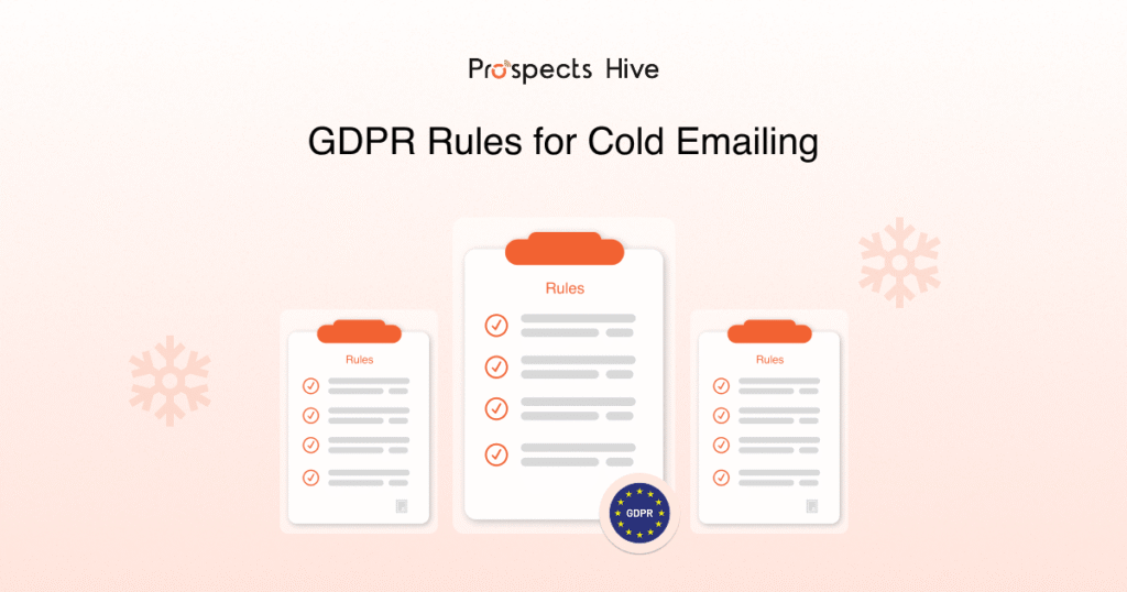 GDPR rules for Cold Emailing
