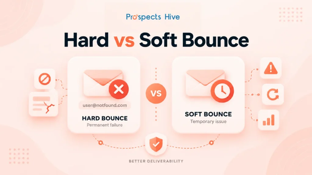 Hard Bounce vs Soft Bounce Email: Key Differences & How to Avoid Them